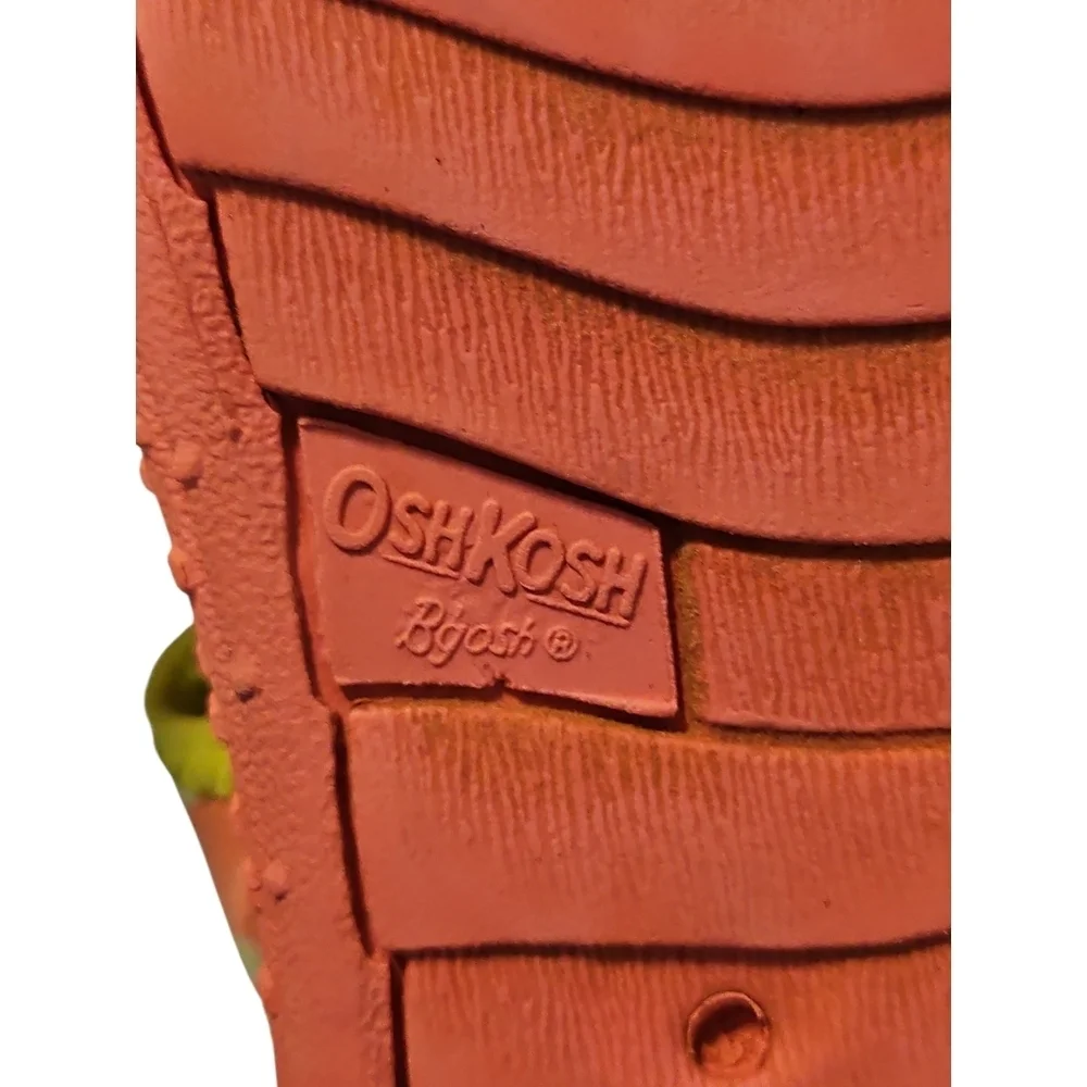 OshKosh B'gosh Pink/Neon Yellow Sandals